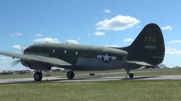 Curtiss C-46 Commando "Tinker Belle" - WWII Weekend 2014