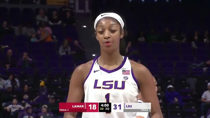 Angel Reese vs LAMAR 32 PTS    12.14.22