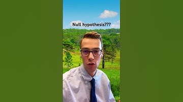 Null vs Alternative Hypotheses??? 🧐