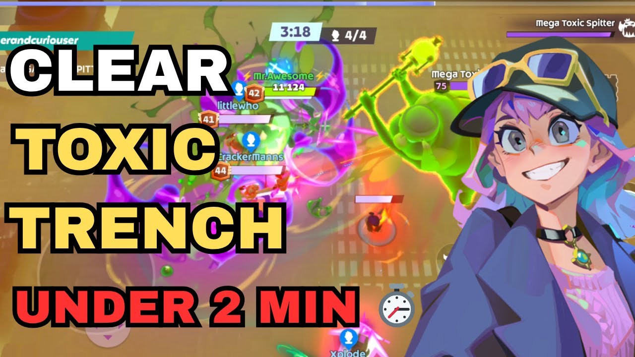 ☣️ MoCo: Easily Beat TOXIC TRENCH in Under Two Minutes | Sub 2