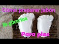 JABÓN de GLICERINA para PIES (limpia, desinfecta y quita malos olores)