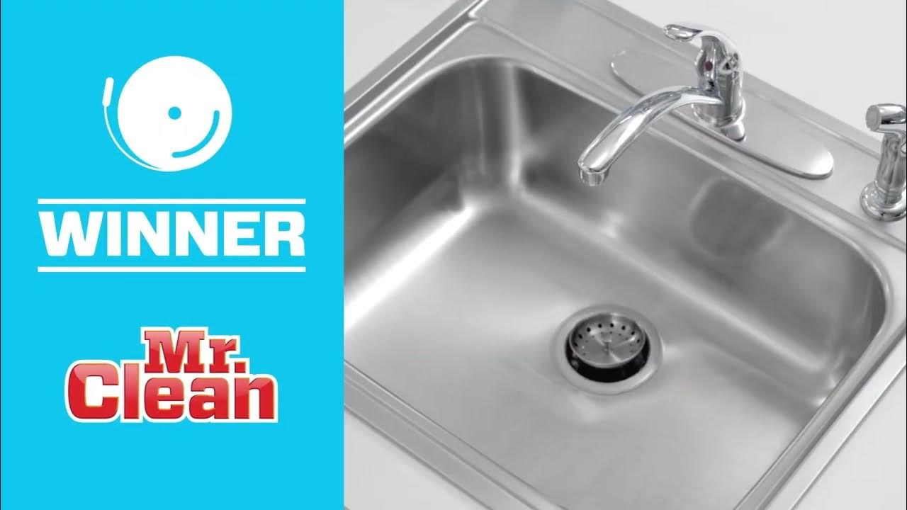 Magic Eraser Sheets How To Clean Kitchen Sinks Mr. Clean® YouTube