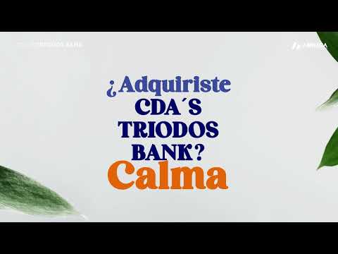 ¿Adquiriste CDA´S Triodos Bank?