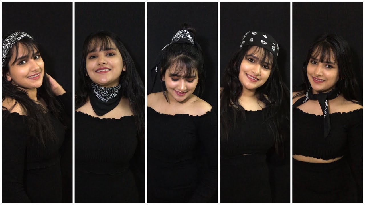 8 TRENDY BANDANA HAIRSTYLES| How to Style Bandanas ...