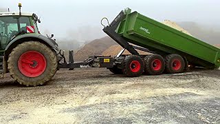Heavy calcium shifting with Metsjö MetaFlex 50-65 Tridem Hook lift | 18 CBM