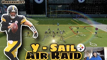 Y-Sail (Air Raid Offense) #HalMumme #AirRaid #Madden22
