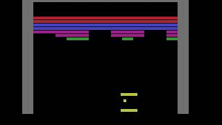 Super Breakout (Atari/1978 - VCS) Gameplay