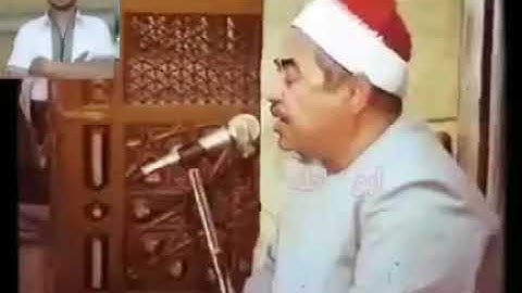 الطبلاوى سلطان التلاوة وتلاوة جميله جدا من قرآن الجمعه من الأزهر الشريف من سوره المؤمنين من التسجيلا