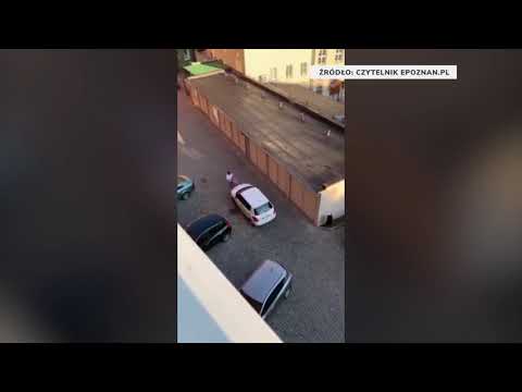 Poznań: ruszyła autem na kobietę. Poszło o zarysowanie samochodu
