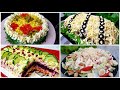 ТОП🔝 4️⃣ Вкуснейших САЛАТА🔴 СРОЧНО СОХРАНИТЕ РЕЦЕПТ ‼