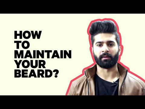 How to maintain your beard | Easy method to tame your beard | Beard care tips Hindi @QraaHerbals