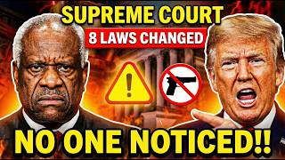 Supreme Court Decision: 8 Gun Laws Changed — Almost No One Noticed