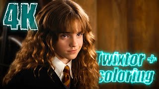 Hermione Granger In Chamber Of Secrets 4K Twixtor Scenepack With Coloring For Edits Mega