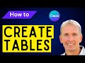 How to Make a Table in Canva | Insert, Merge, Edit, Add Text | STEP BY STEP