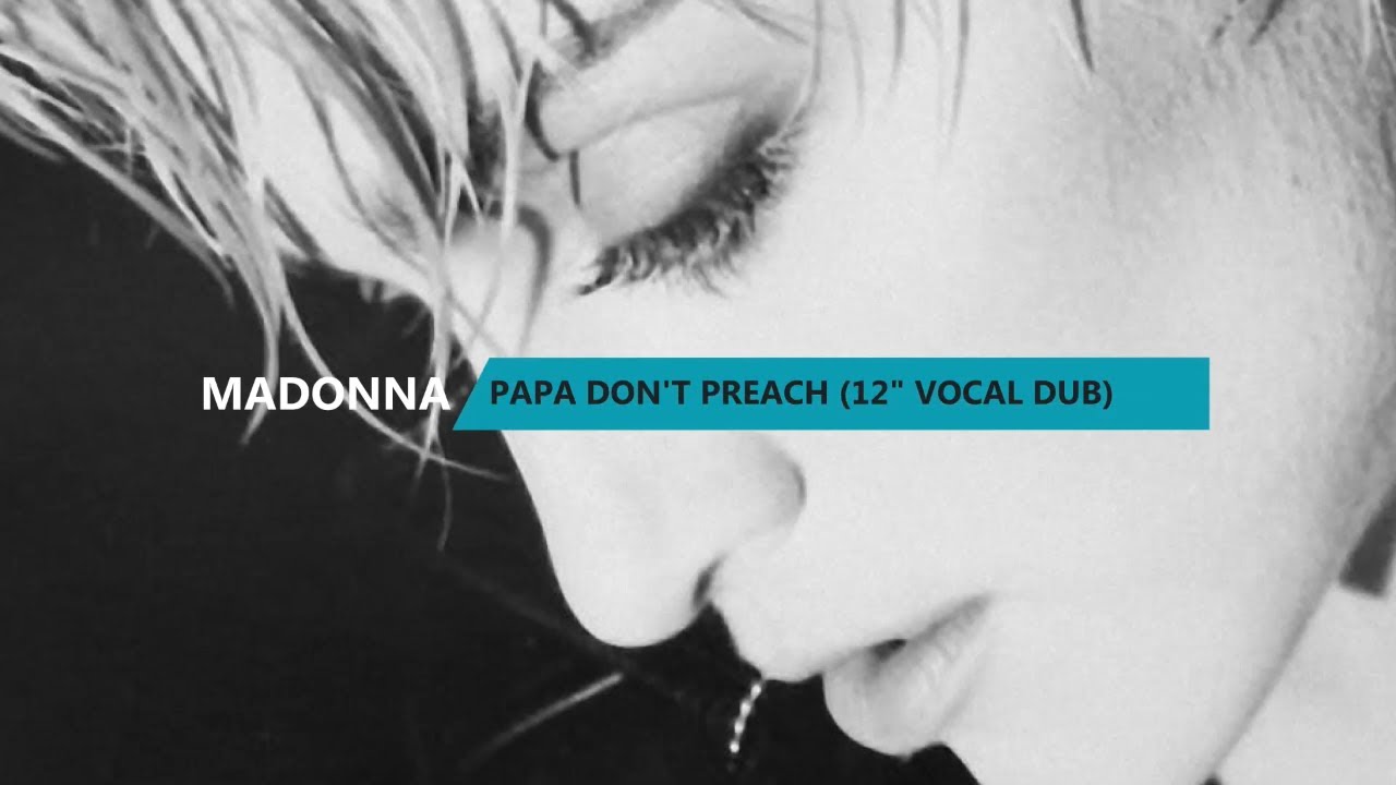マドンナ　Papa Don't Preach　Disconet 12”　プリンス Madonna – Papa Don't Preach (12