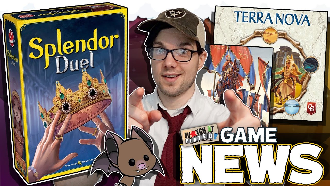 NEW Splendor for 2-Players Announced! It's Board Game News! 