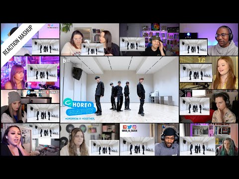 ‘TXT 'Good Boy Gone Bad' Dance Practice’ reaction mashup