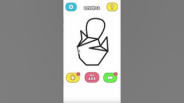 Level 24 & 25 Solutions 🧠 | Most Satisfying Puzzle So Far! #games  #gamingshorts #onelinepuzzle