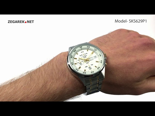 Seiko Chronograph SKS629P1 Chronograph Quartz - Zegarek.net - YouTube
