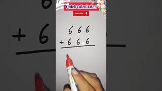 🚀 Add Big Numbers in Seconds!✍️🔥#trendingshorts #mathematics #shorts