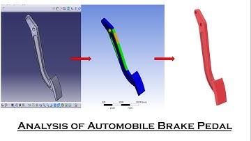 Analysis Of Brake Pedal - ANSYS