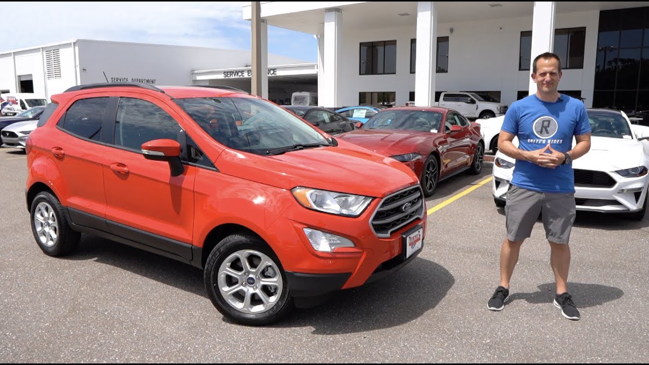 2020 Ford EcoSport: Here's What's New And Different