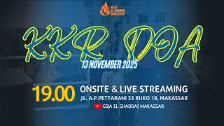 Kkr Doa Gsja El Shaddai Makassar - Kamis, 13 November 2025