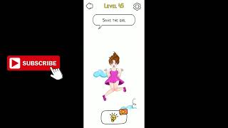 Your Dark Brain: Tricky Quiz Level 45 Save the girl screenshot 3