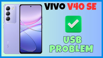 Usb not working problem Vivo V40 SE 5g || How to solve USB issues || USB problem solutions