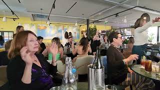 April 2, 2022 - Bottomless Drag Brunch at Skylight Peckham, London, England.
