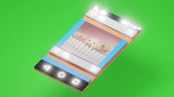 Looping Phone on Instagram Scrolling (Blender)