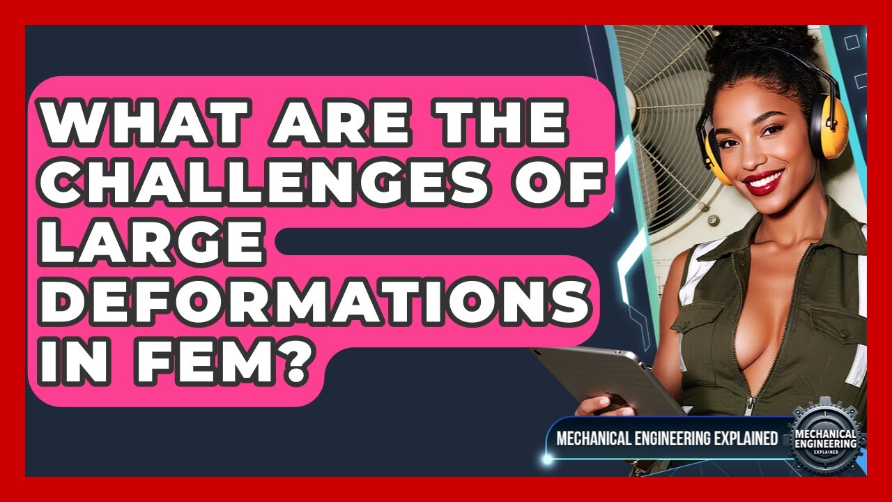 What Are The Challenges Of Large Deformations In FEM? - Mechanical Engineering Explained