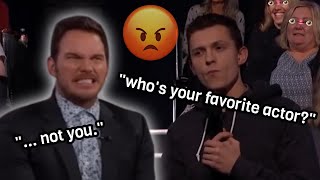 Chris Pratt trolling Tom Holland for 3 minutes straight