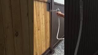 How to paint an outdoor fence