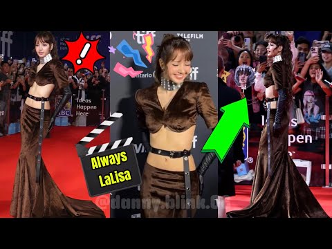 [Full] Lisa on the red carpet at the premiere of the film *Always LaLisa* at TIFF 2026