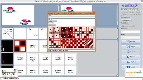 Selecting extra weft