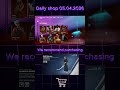 Monday, May 05.04.2026 Fortnite item shop 🛒. #fortnite #shop #daily #fortnitedaily