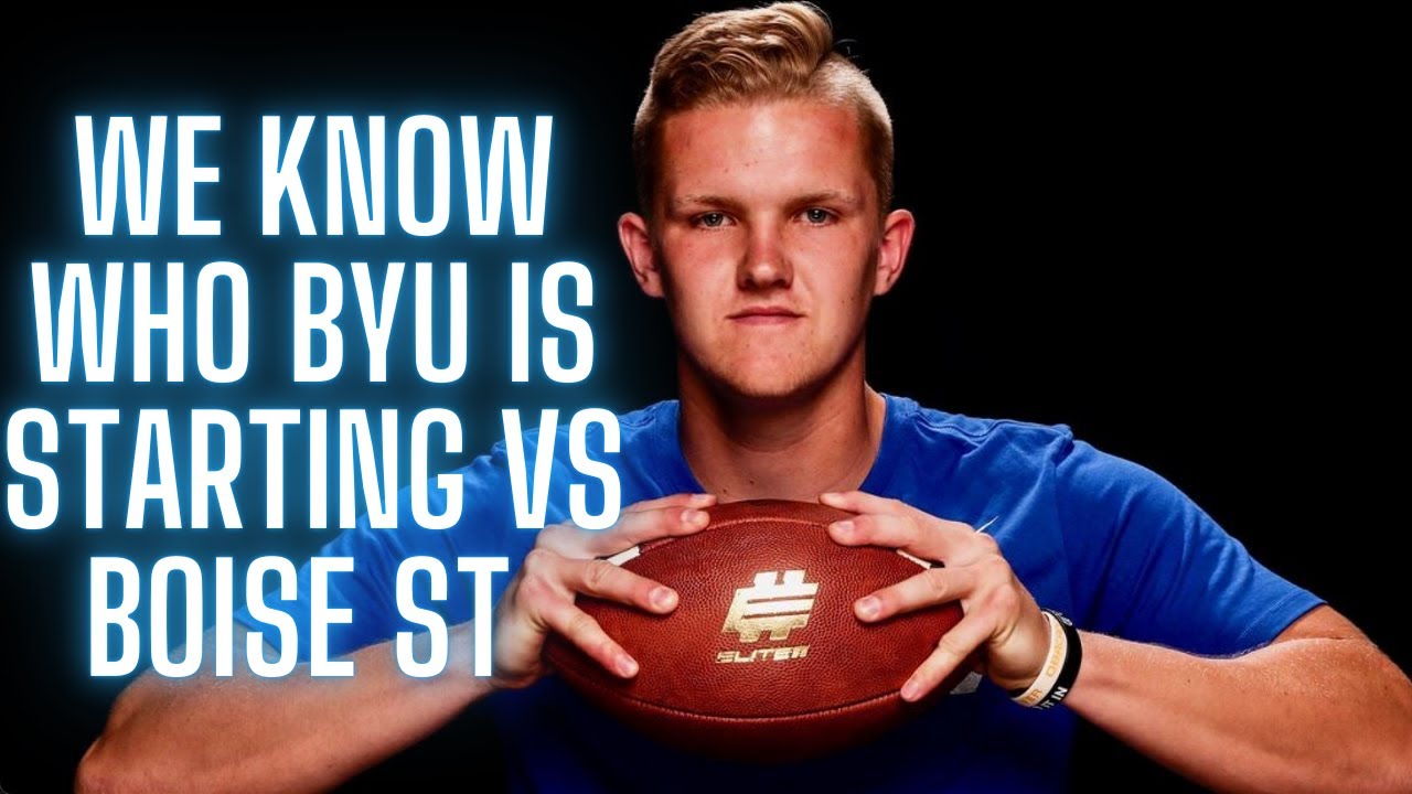 The Monty Show Who Will Be QB1 Vs Boise St For BYU Football YouTube