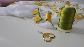 540 - Çeyizlik Gösterişli Pıtırcıklı Çark Tığ Oyası Yapımı