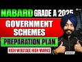 How to Prepare Government Schemes for NABARD Grade A 2025 | NABARD Grade A Preparation Plan & Tips