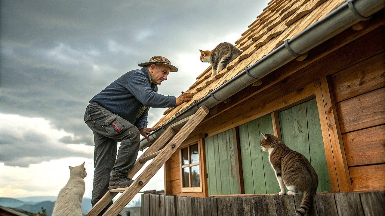 Deutscher in Russland: Matthias zeigt die Renovierung seines Holzhauses im Inneren | Sibirien