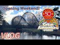 Smoothest rides ever at six flags great adventure  vlog  march 2024