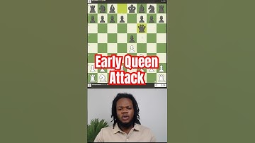 Early Queen attack #chess #chesscom #chesstips #chesstricks #chessopening