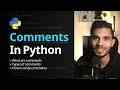 Comments in python  python for beginners  lecture 2