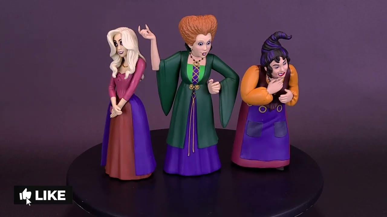 NECA Toys Hocus Pocus Toony Terrors Sanderson Sisters 3-Pack‬
