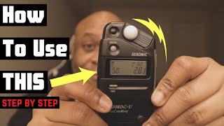 Sekonic L-308dc-U Digicinemate Light Meter Tutorial