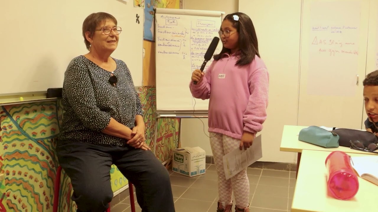 Le journal télévisé des CE2A du LFTM