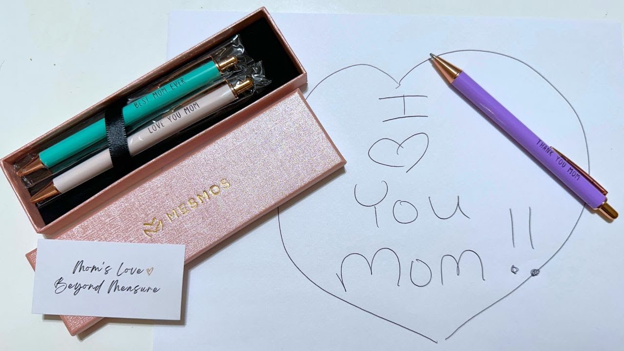 Great Mother's Day Gift | Mesmos 3 Pack of Mom Pens - Demo + Review