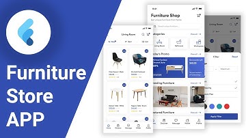 Furniture Shop App - Flutter UI - Speed Code