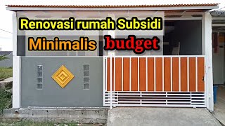 Renovasi rumah Subsidi type 27/60|Perumahan Puri Harmoni Muktiwari